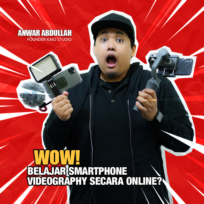 Belajar Smartphone Videography Secara Online!